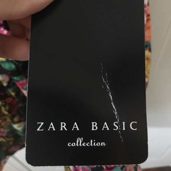 Zara -Floral Print low-back dress - Picture 2 of 3